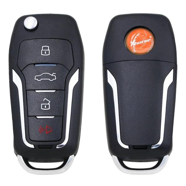 Xhorse XEFO01EN Ford Style Super Remote With 4 Buttons Built-in Super Chip